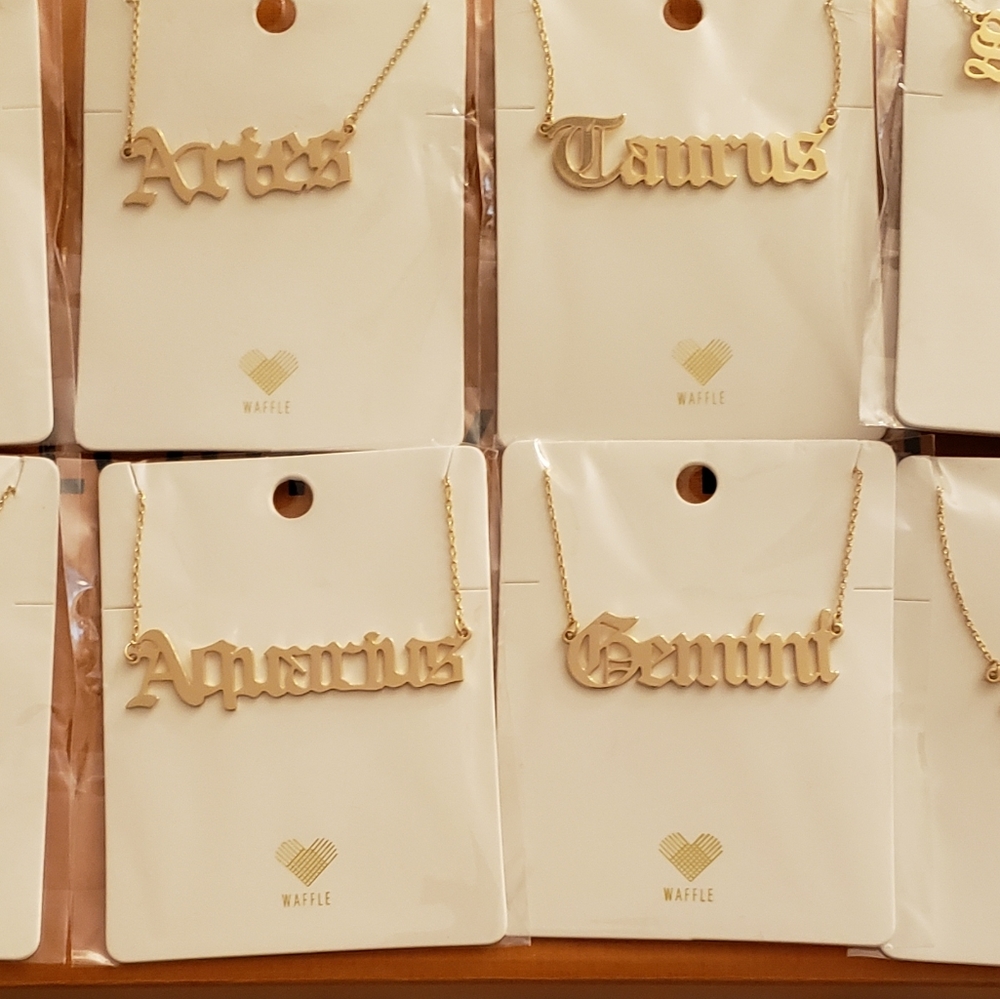 Zodiac  Sign Necklaces